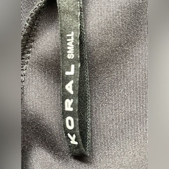 Koral Brink scuba track pants Sweat Pants with edgy zebra print  size S - Picture 6 of 7